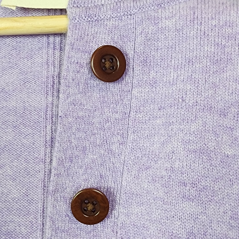 Poetry 100% Cashmere Purple Lavender Collared Sweater Women's Size UK 18 US 14 - Picture 10 of 11